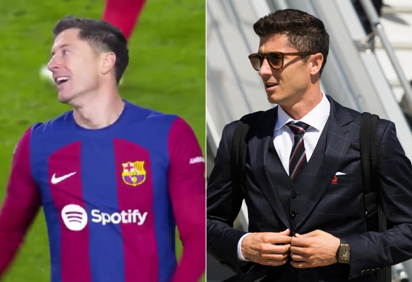 Robert Lewandowski - snajper FC Barcelona oraz reprezentacji Polski Robert Lewandowski - snajper FC Barcelona oraz reprezentacji Polski