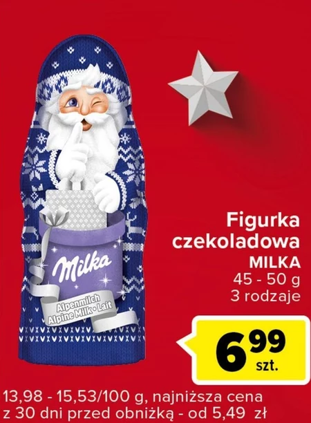 Figurka czekoladowa Milka
