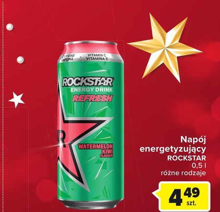 Napój energetyczny Rockstar - promocja Globi - Ding.pl
