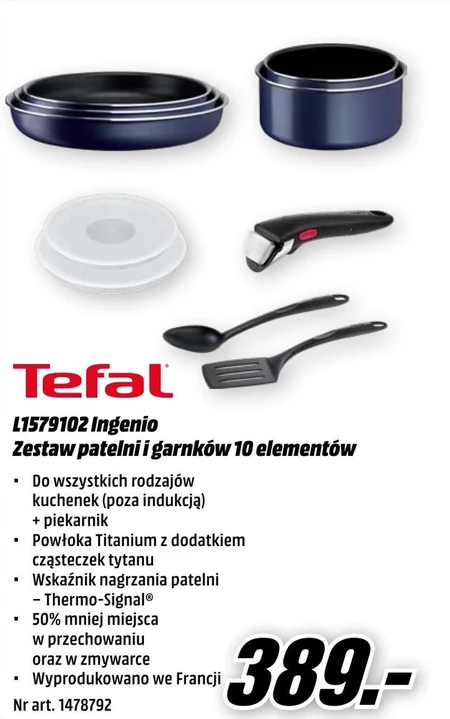 Zestaw garnków Tefal