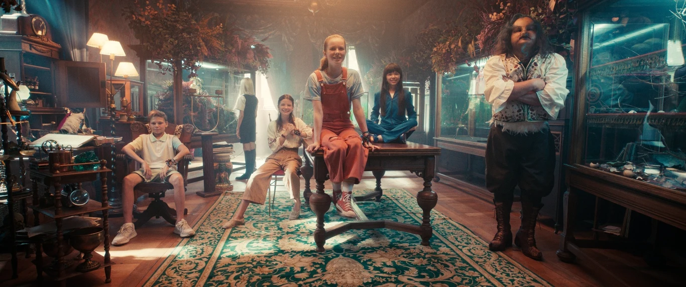 Kadr z filmu "Akademia Pana Kleksa" Kadr z filmu "Akademia Pana Kleksa"