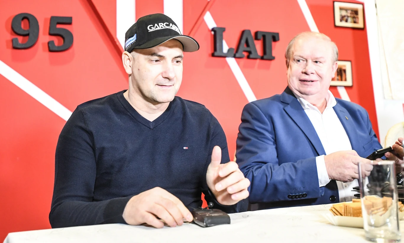 Tomasz Gollob i Jerzy Kanclerz.