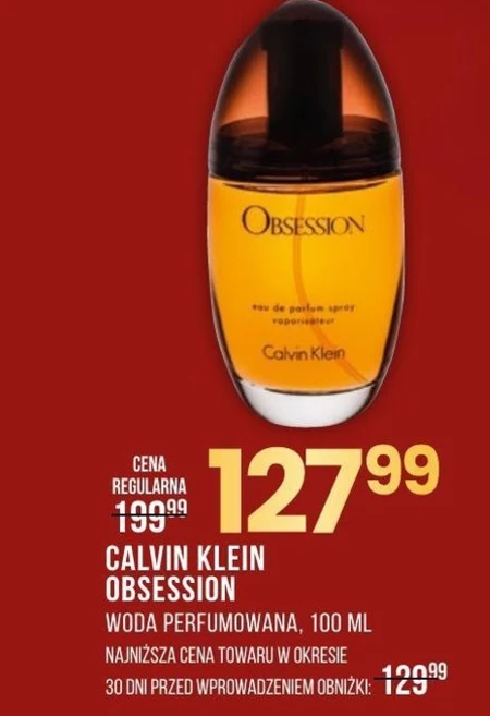 Woda perfumowana Calvin Klein