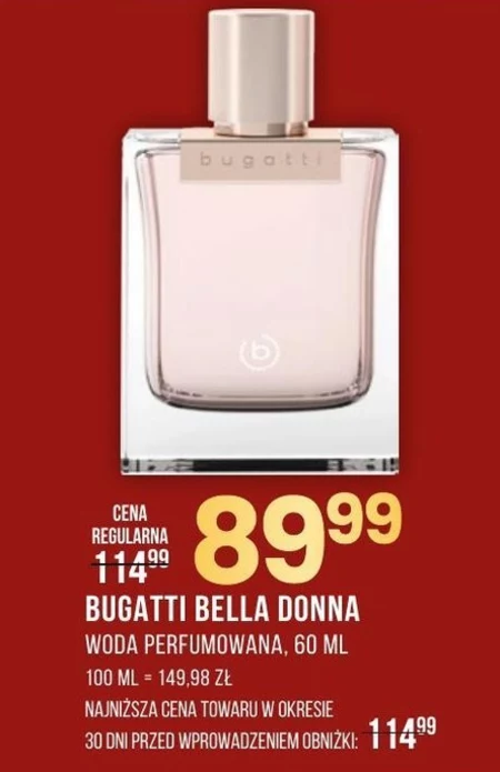 Woda perfumowana Bugatti