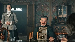 Agnieszka Grochowska i Robert Więckiewicz w scenie z filmu "Kos"