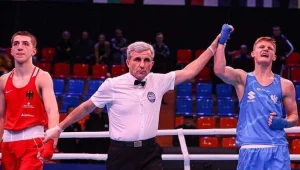 Fabian Urbański (z prawej) mistrzem świata kadetów w kat. 70 kg