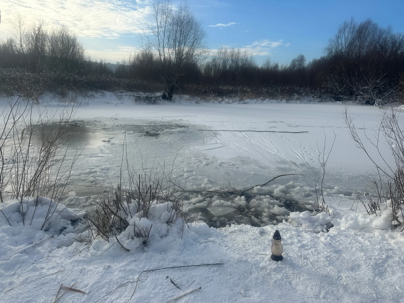 Miejsce wędkowania 16-latka