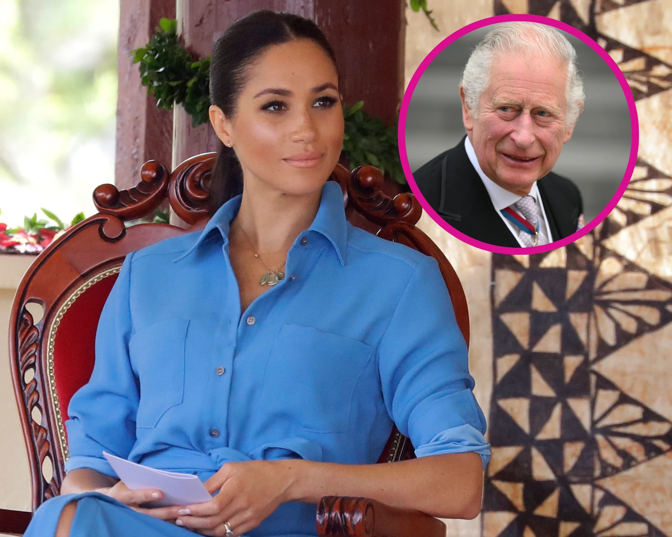 Meghan Markle przyłapana na zaskakującym geście Meghan Markle przyłapana na zaskakującym geście