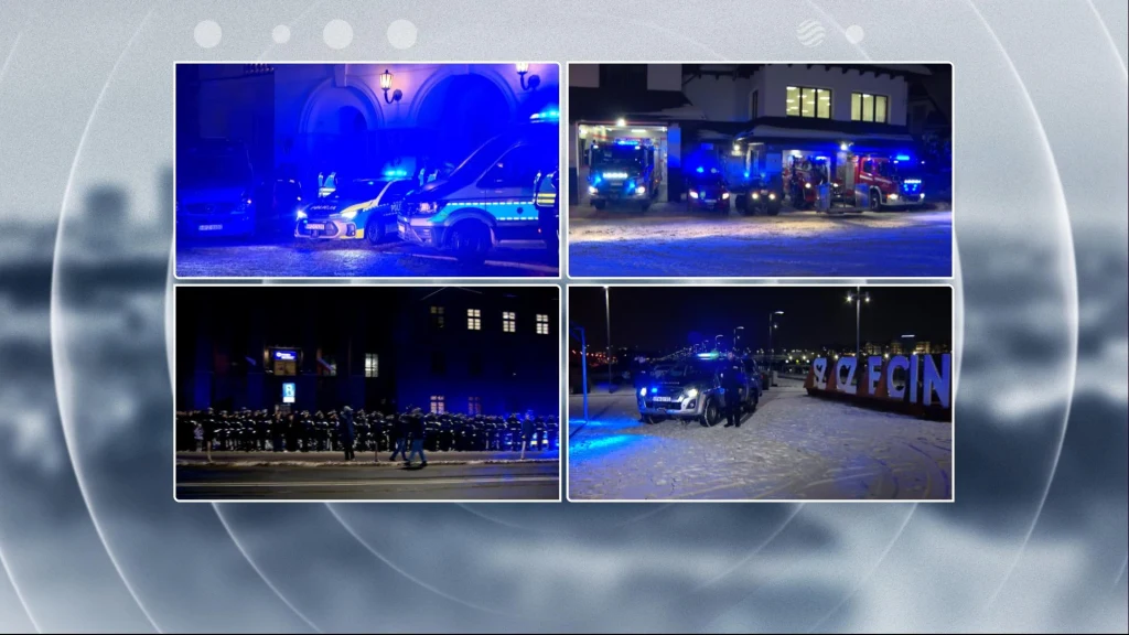 Policjanci i inni mundurowi z całej Polski uczcili pamięć funkcjonariuszy z Wrocławia