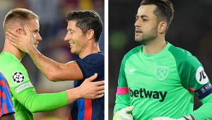 Barcelona pod ścianą, a tu taki ruch. "Lewy" patrzy, w tle... Fabiański