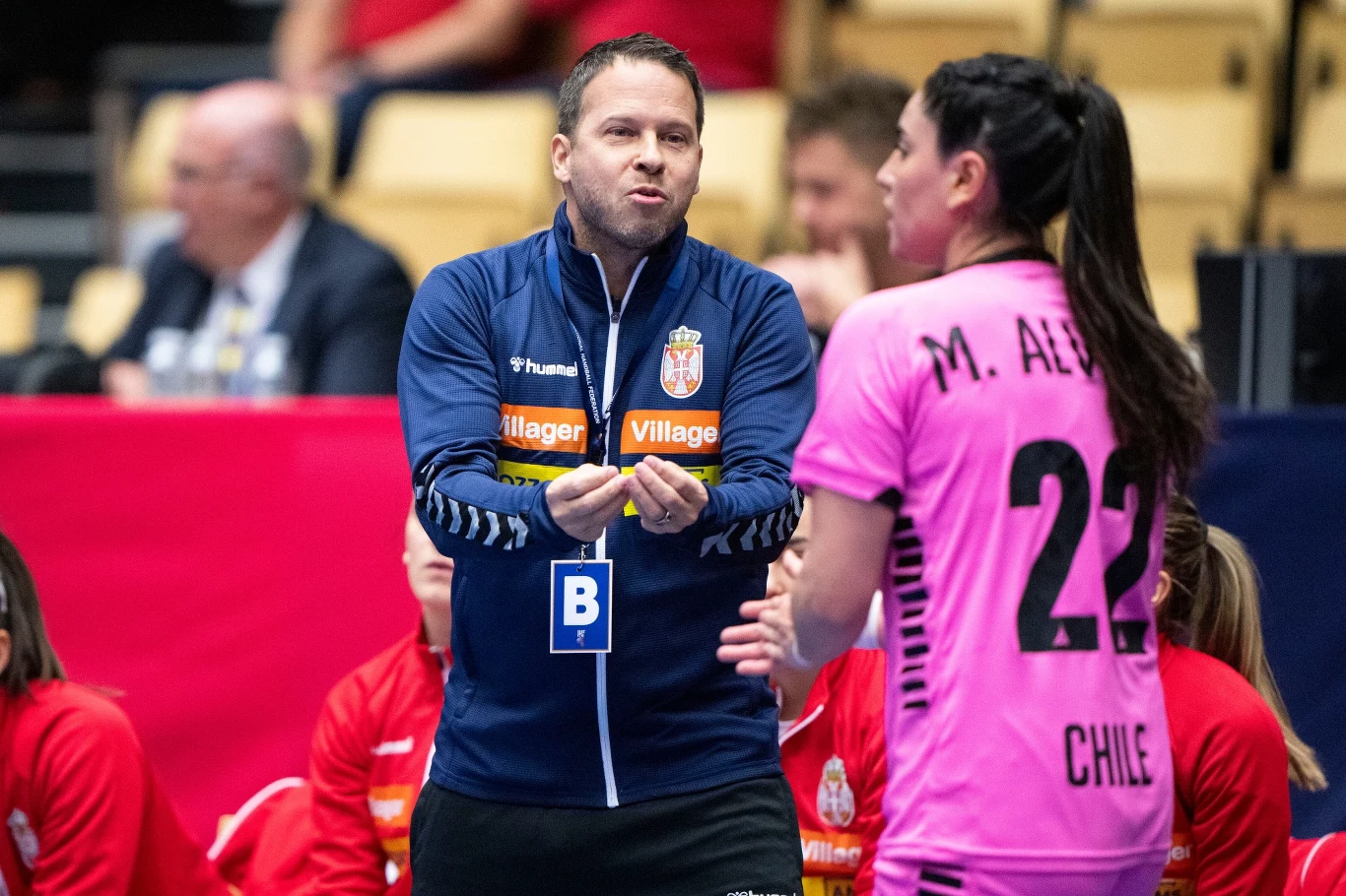 Trener Serbii Uroš Bregar nie mógł uwierzyć w to, jak jego zespół gra przeciwko autsajderowi mundialu