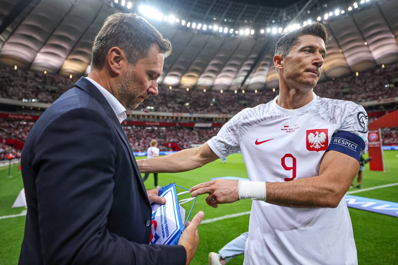 Jakub Kwiatkowski wraz z Robertem Lewandowskim Jakub Kwiatkowski wraz z Robertem Lewandowskim