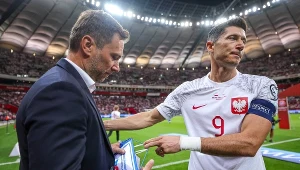 Jakub Kwiatkowski wraz z Robertem Lewandowskim