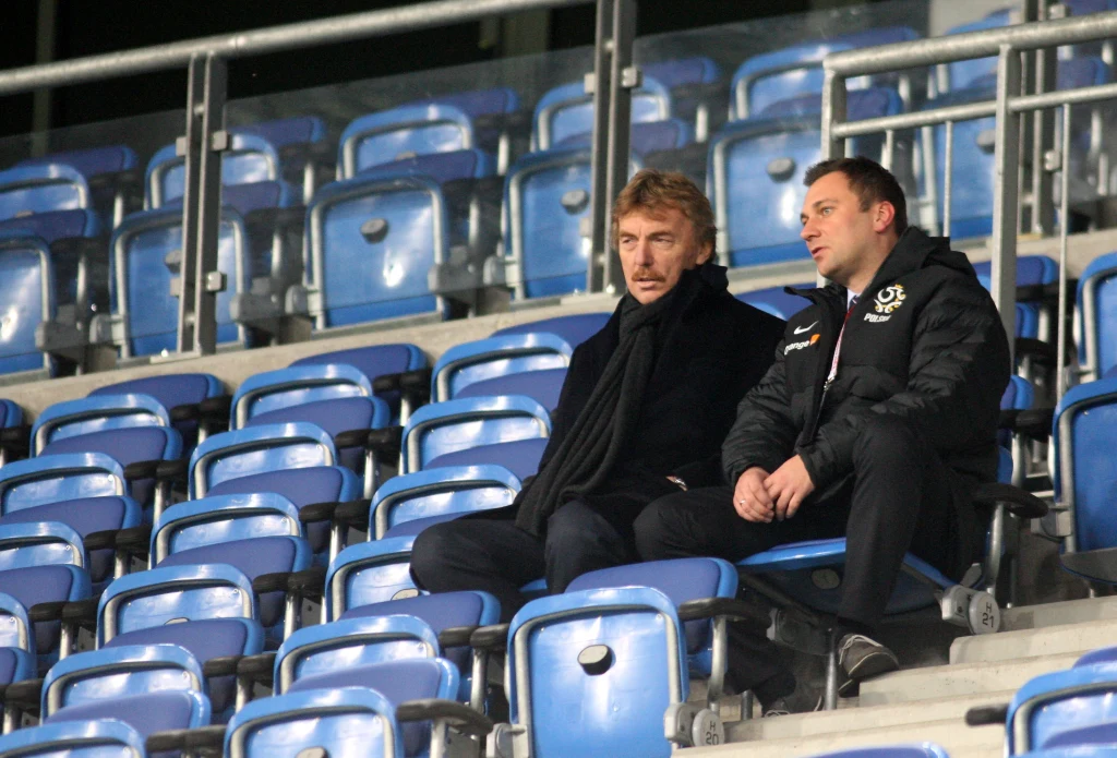 Zbigniew Boniek i Jakub Kwiatkowski Zbigniew Boniek i Jakub Kwiatkowski
