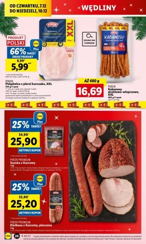 Świąteczne zakupy w Lidlu 