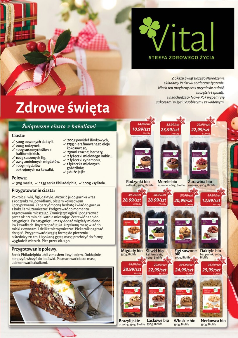 Gazetka promocyjna Vital - ważna od 06. 12. 2023 do 31. 12. 2023