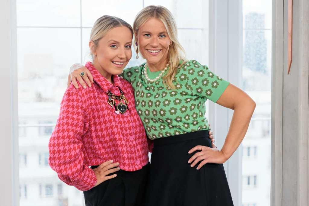 Sandra Hajduk i Anna Senkara. Sandra Hajduk i Anna Senkara.