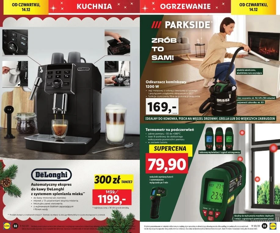 Lidl oferuje rabat na ekspres DeLonghi!