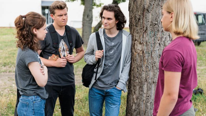 Kadr z serialu "Na Wspólnej" Kadr z serialu "Na Wspólnej"