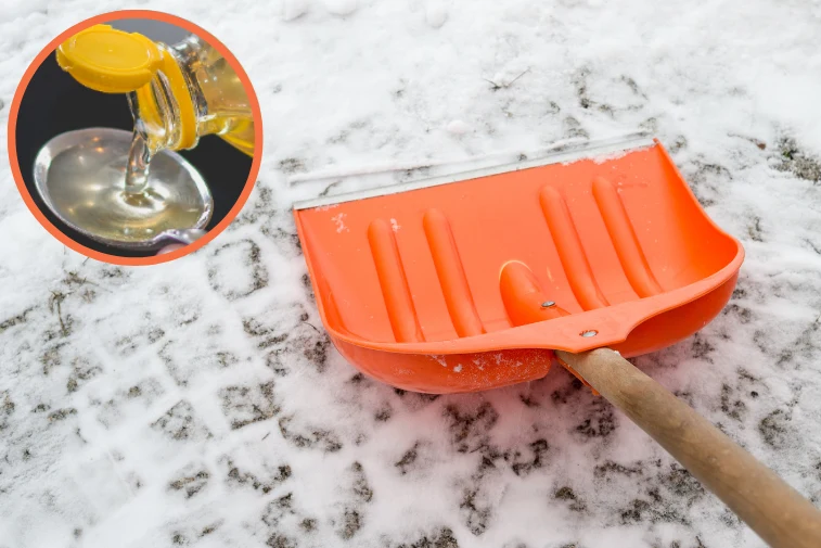 Popularny produkt z kuchennej szafki zapobiegnie przyklejaniu się śniegu do łopaty podczas odśnieżania Popularny produkt z kuchennej szafki zapobiegnie przyklejaniu się śniegu do łopaty podczas odśnieżania