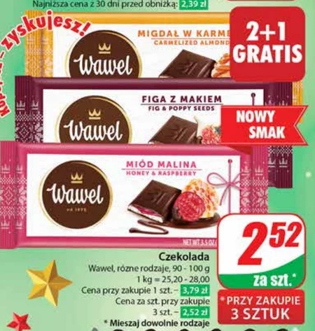 Wawel Czekolada mandarynkowa 100 g