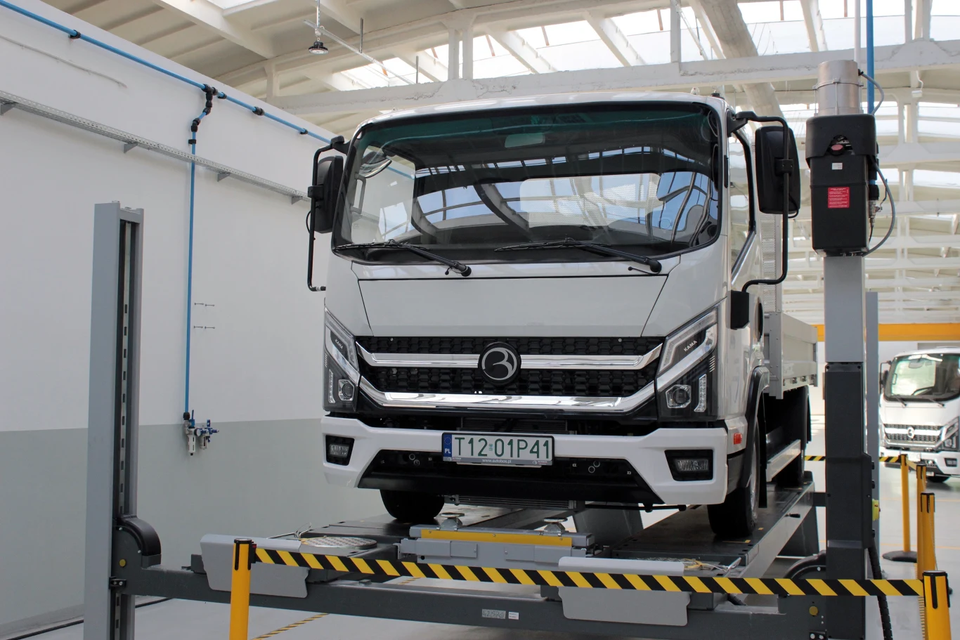 E-VAN z Autobox Innovations ma konstrukcję ramową. 70 proc. podzespołów pojazdu - w tym bateria trakcyjna - pochodzi z Polski