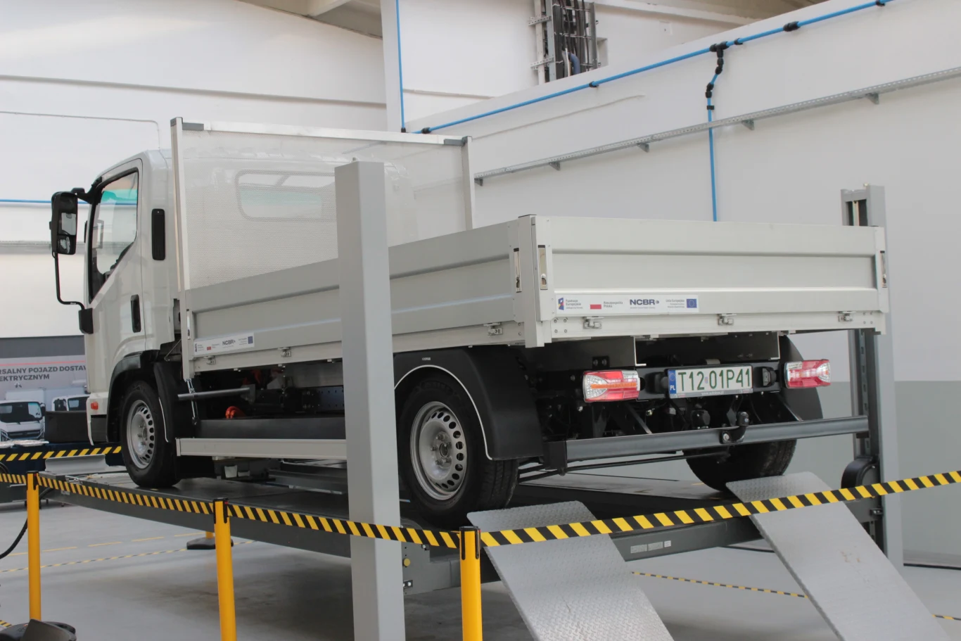 Ramowa konstrukcja E-VANA z Autobox Innovations pozwala wykorzystywać auto m.in przez firmy utrzymujące zieleń miejską czy chociażby drogowców