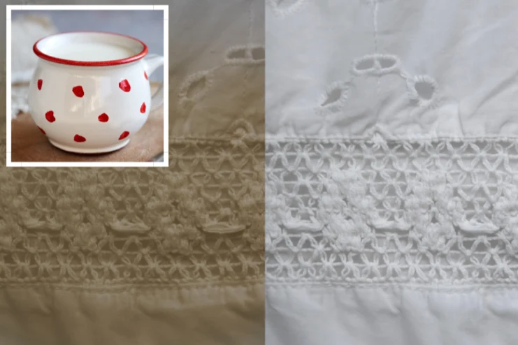 Wykorzystaj zsiadłe mleko, a twoje obrusy po praniu będą białe jak śnieg Wykorzystaj zsiadłe mleko, a twoje obrusy po praniu będą białe jak śnieg