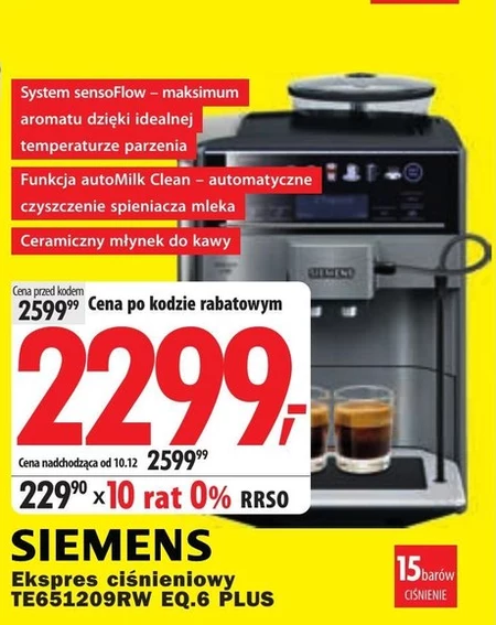 Ekspres do kawy Siemens