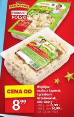 Uszka z grzybami Grześkowiak