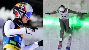 Skoki narciarskie - Turniej Czterech Skoczni. Norweski skoczek narciarski Halvor Egner Granerud w akcji