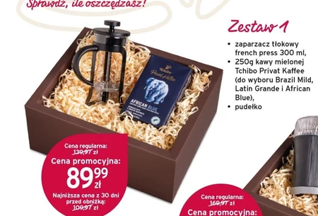 Zestaw prezentowy Tchibo
