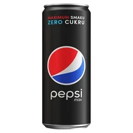 Pepsi Max Napój gazowany o smaku cola 330 ml