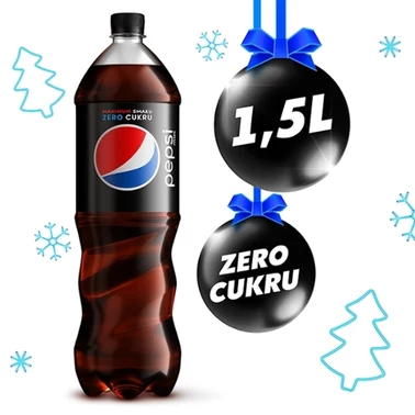 Pepsi-Cola Zero cukru Napój gazowany 1,5 l - 2