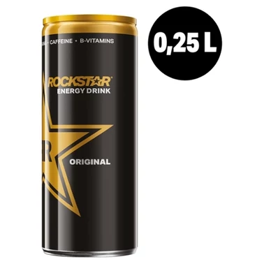 Rockstar Original Gazowany napój energetyzujący 250 ml - 2