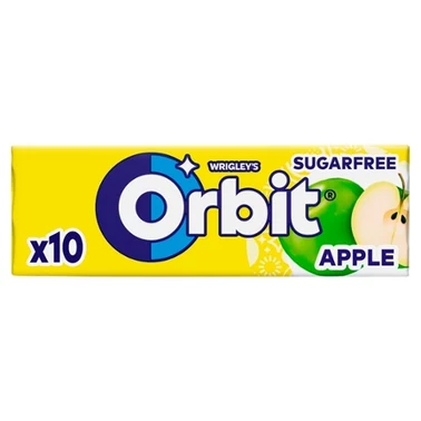 Orbit Apple Guma do żucia bez cukru 14 g (10 drażetek) - 0