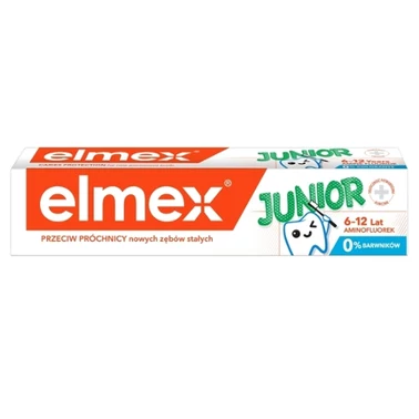 Pasta do zębów elmex Junior 6-12 lat 75ml - 3
