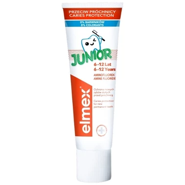 Pasta do zębów elmex Junior 6-12 lat 75ml - 2