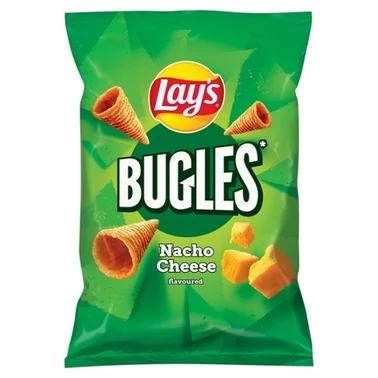 Lay's Bugles Przekąski kukurydziane o smaku serowym 110 g - 0