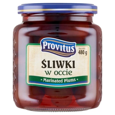 Provitus Śliwki w occie 480 g - 1