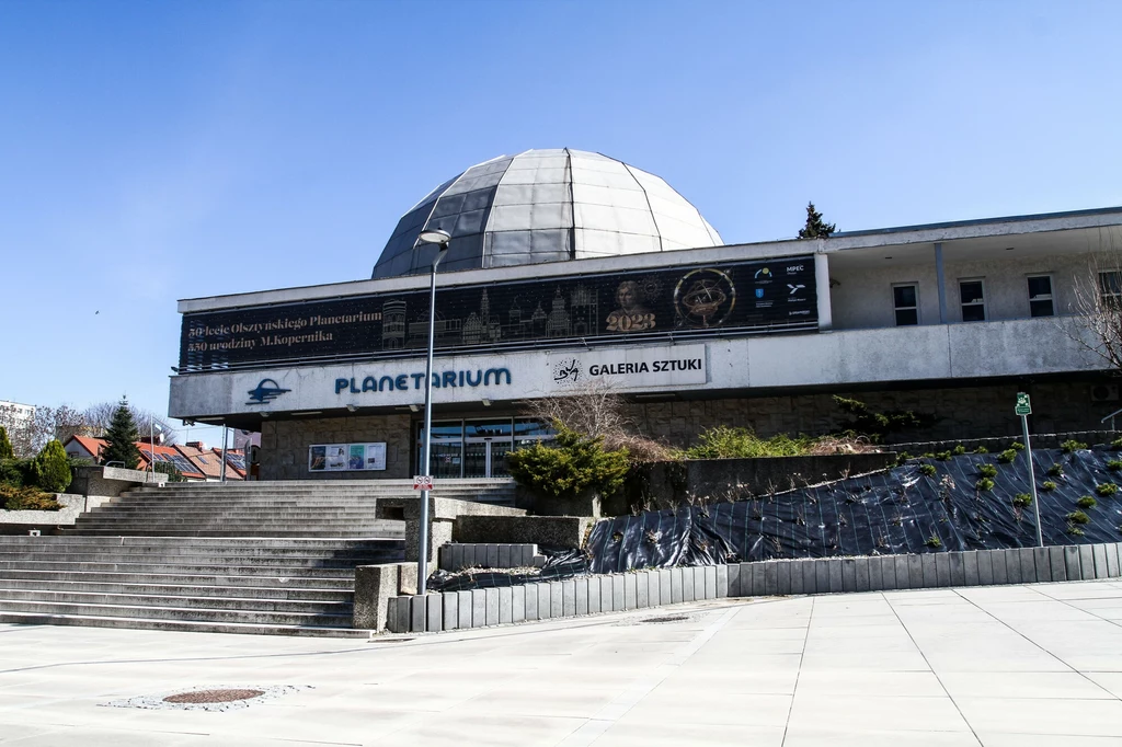 Planetarium w Olsztynie.