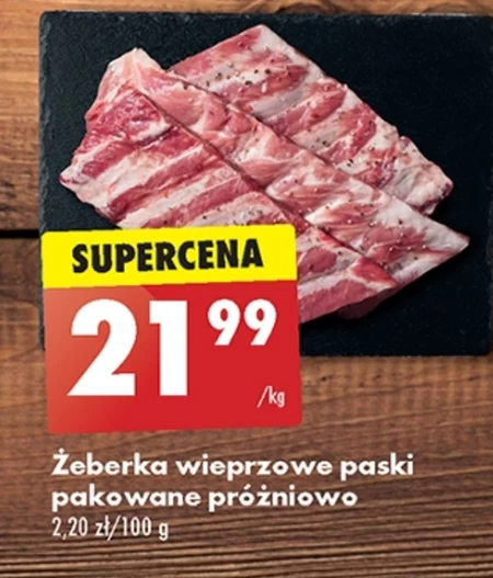 Żeberka wieprzowe