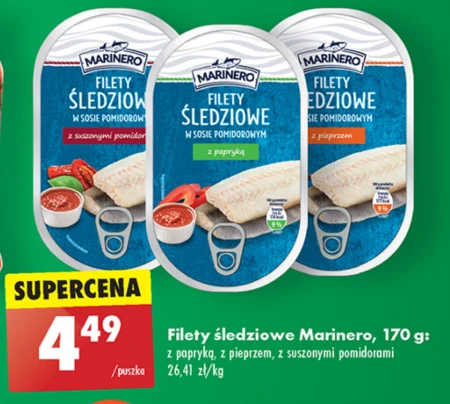 Filety śledziowe Marinero