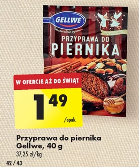 Gellwe Przyprawa do piernika 40 g
