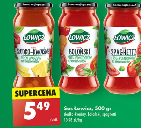 Łowicz Sos spaghetti 500 g