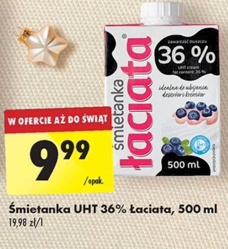 Łaciata Śmietanka 36 % 500 ml