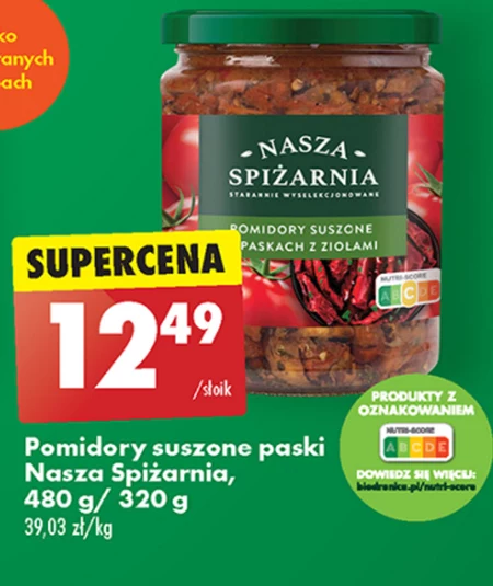 Pomidory suszone Nasza Spiżarnia