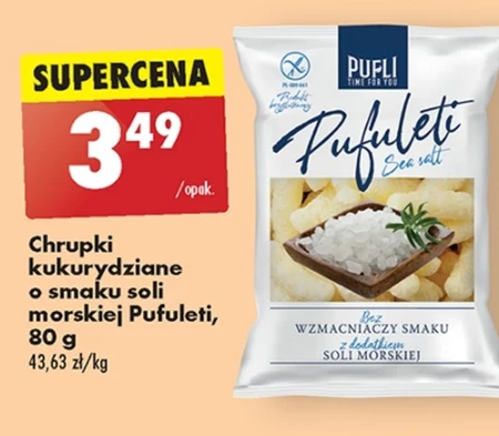 Chrupki kukurydziane Pufli