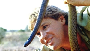 Steve Irwin z wężem