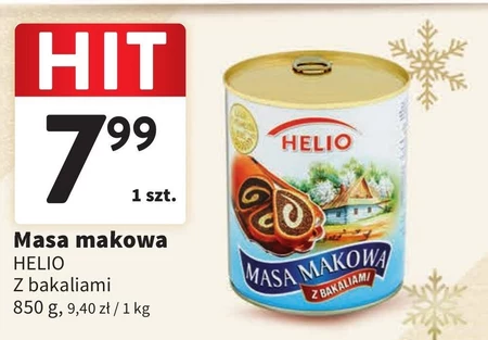 Helio Masa makowa z bakaliami 850 g